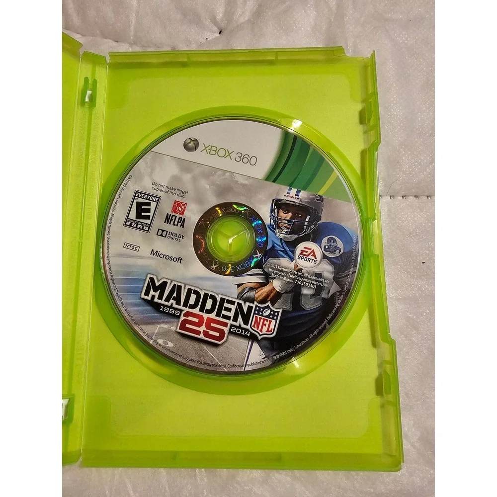 Madden NFL 25 Xbox‎ 360 Football Video Game Kinect Compatible EA Sports
